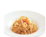 104. SPAGHETTI DI SOIA CON GAMBERI E VERDURE