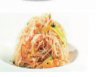 107. SPAGHETTI DI RISO CON PANCETTA AFFUMICATA 